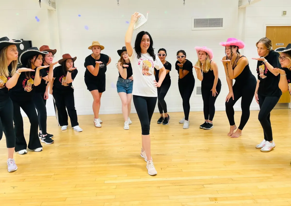 Line Dancing hen party dance class Colchester